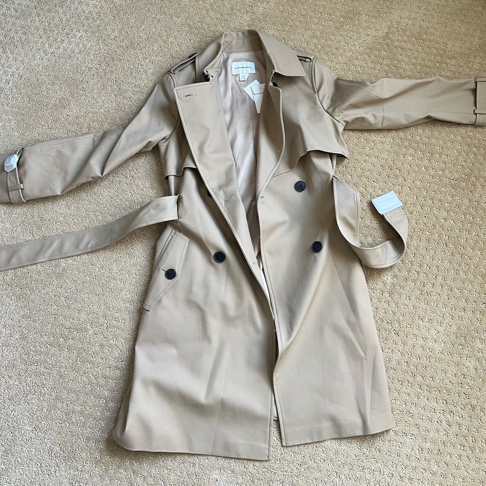 Club Monaco Beige Trench Coat